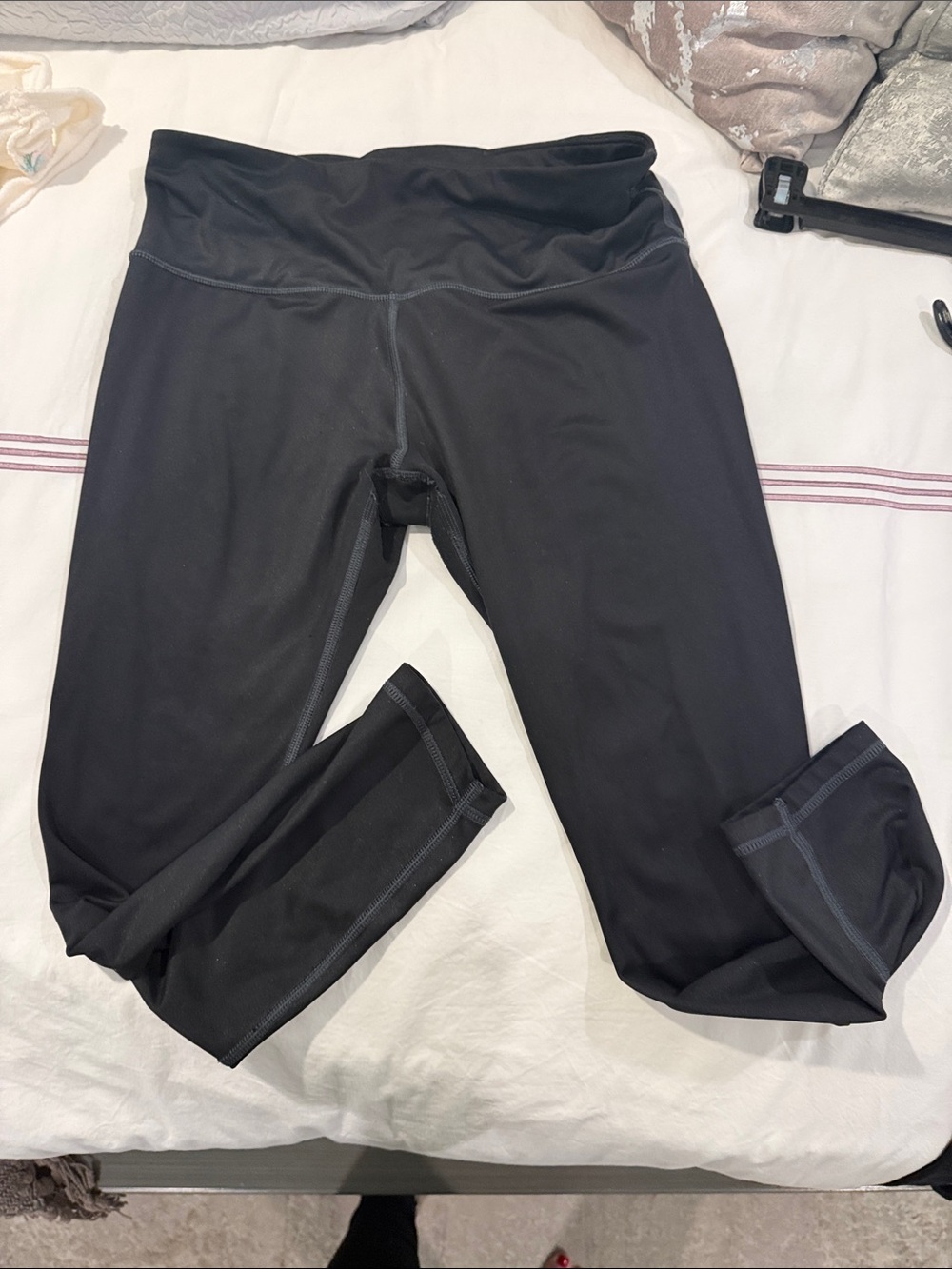 Athleta Black Elevation Ultra High-Rise Tights size M Petite